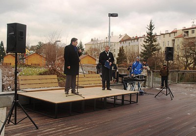 Otevření I. etapy tratě na Nové Sady 09