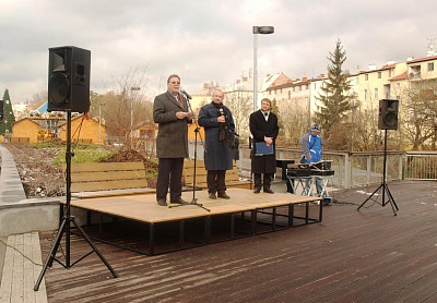 Otevření I. etapy tratě na Nové Sady 13